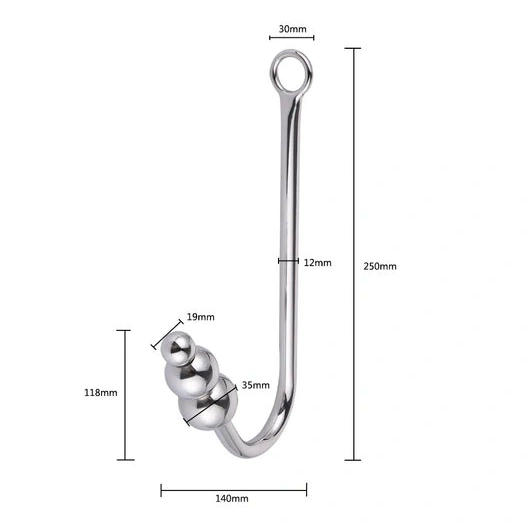 Hook 5334 Beaded with and Anal Elegant Collar Cuffs 0325